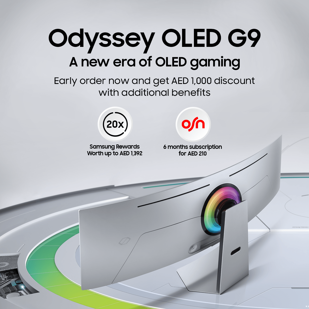 Samsung Announces Early Order For The New Odyssey OLED G9 Monitor