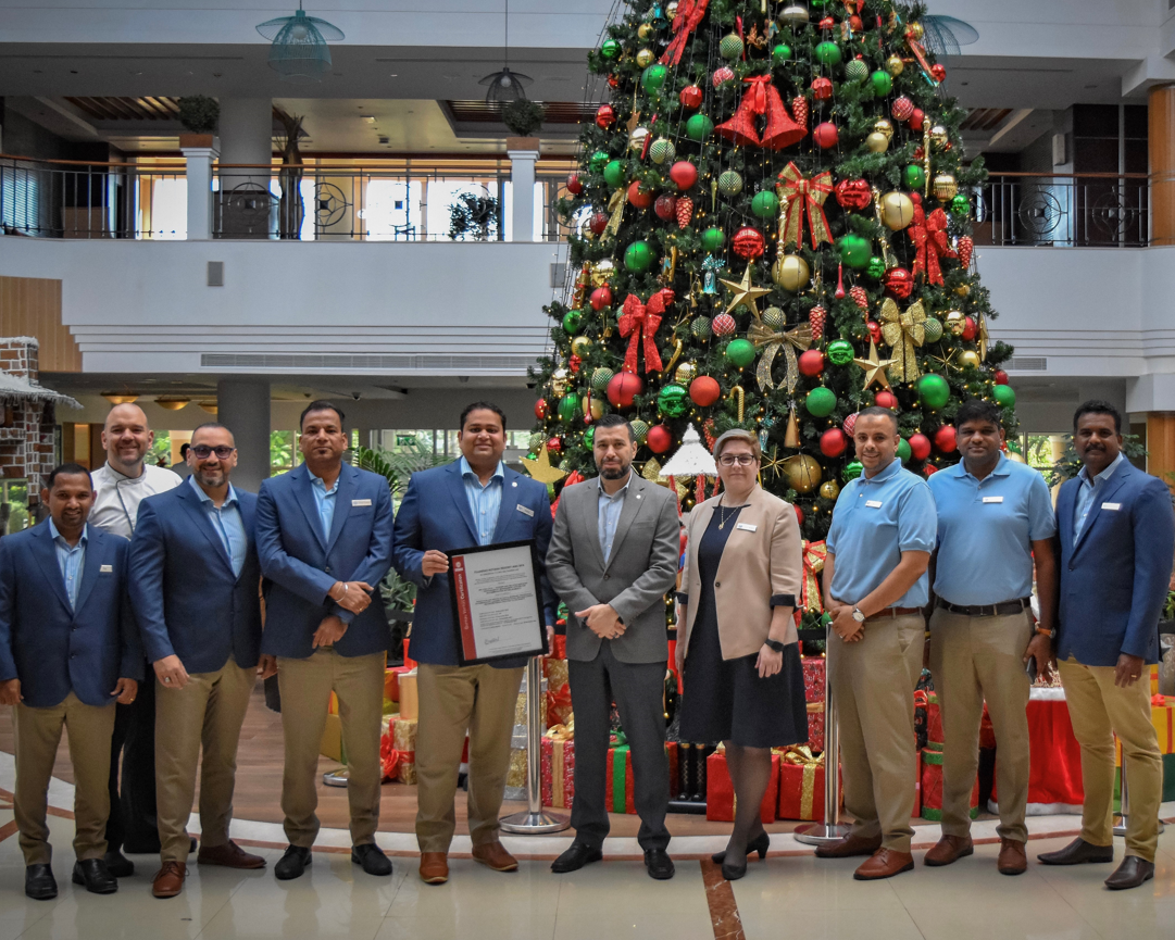 Fujairah Rotana Resort & Spa receives ISO 21401:2018 certificate