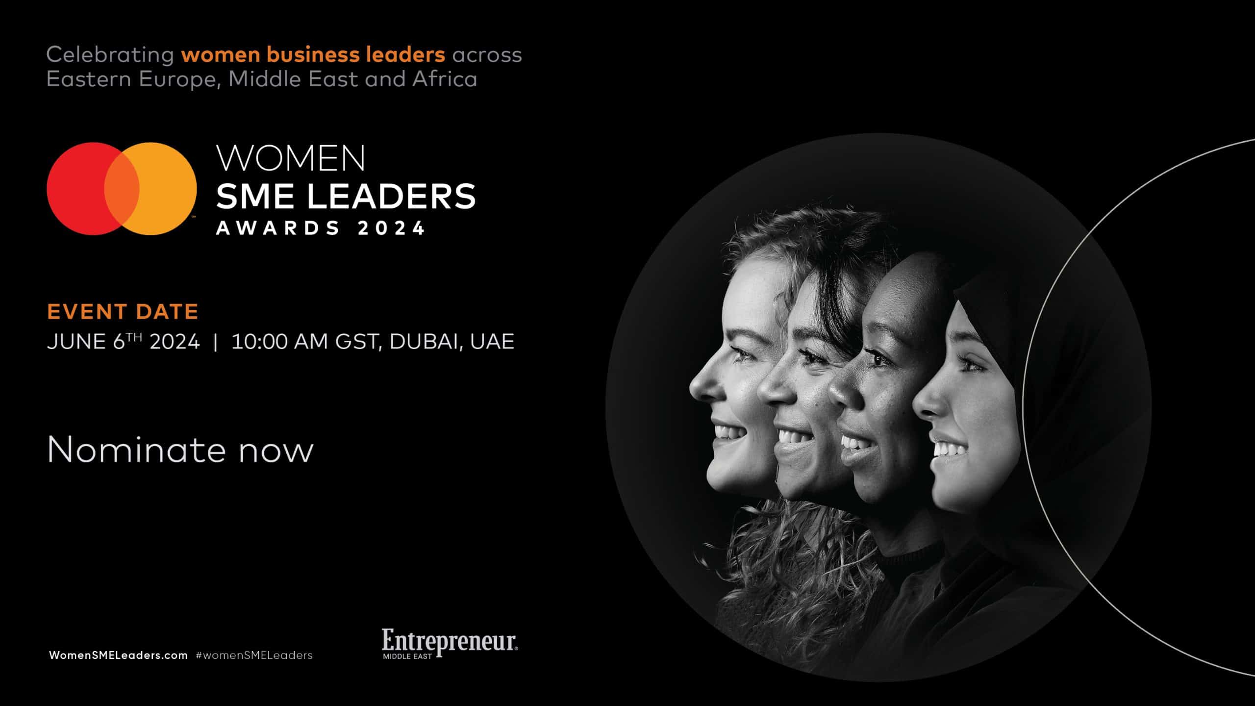 Nominations Now Open for the 2024 Edition of The Mastercard Women SME Leaders Awards