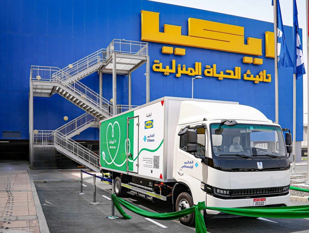 Al-Futtaim IKEA Introduces Electric Truck