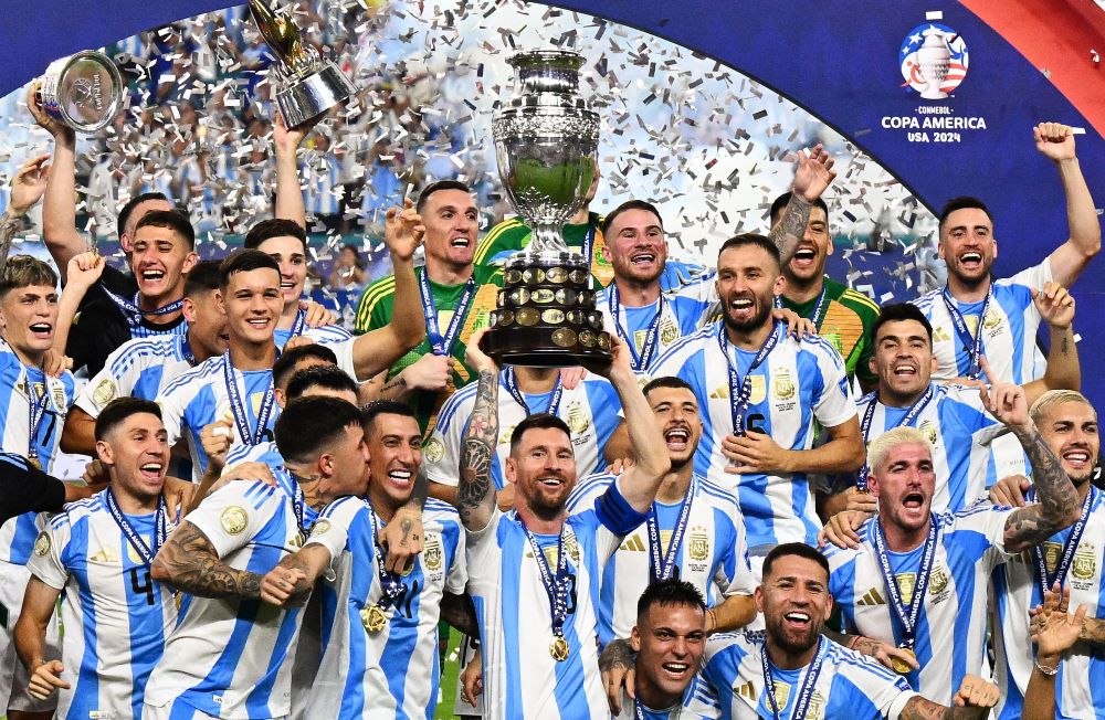 Argentina wins record 16th Copa America title