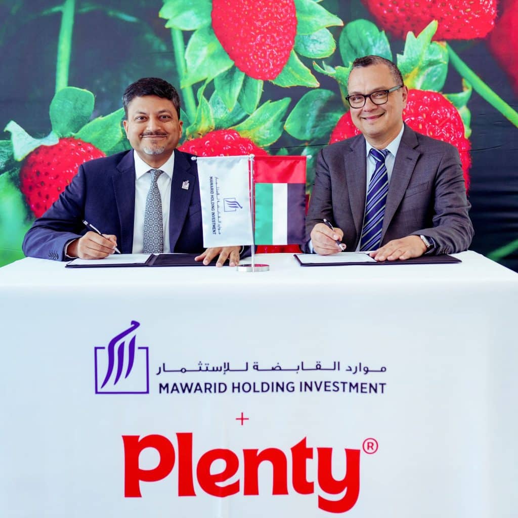 Plenty, Mawarid launch regional partnership to grow fresh produce in GCC