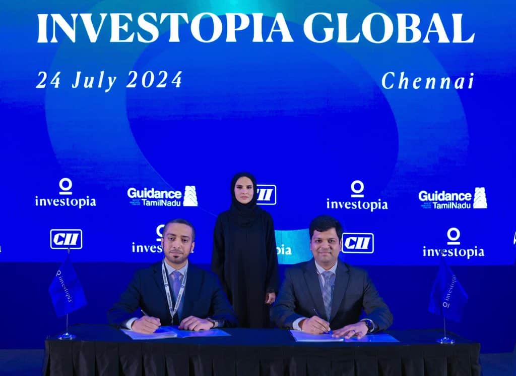 Alia Al Mazrouei witnesses MoU signing between Ghafa Sustainability, Atsuya Technologies