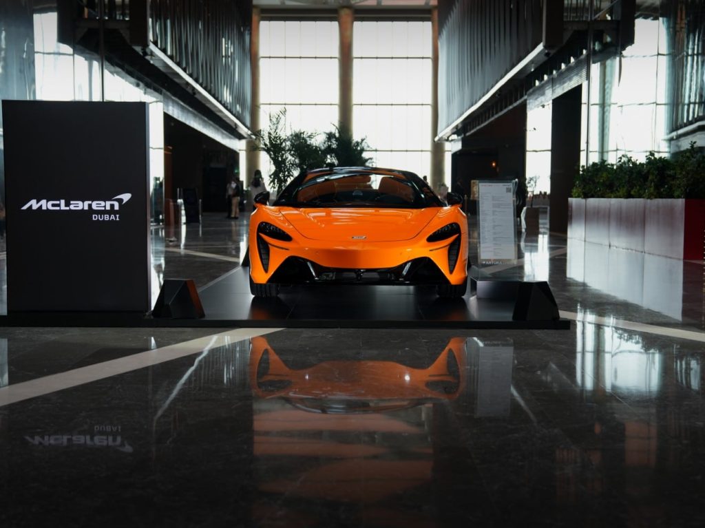 Rixos Premium Dubai And Mclaren Dubai Showcase The Style And Class Of The Artura Spider