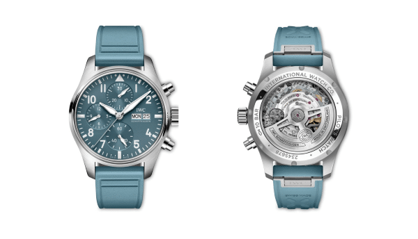 IWC SCHAFFHAUSEN EXTENDS ITS COLORS OF TOP GUN COLLECTION WITH A SUMMERY LIGHT BLUE SHADE