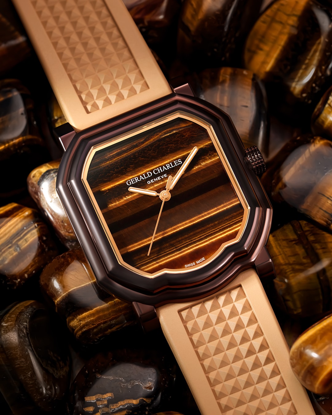 Ahmed Seddiqi And Gerald Charles Launch Maestro ‘Tiger’s Eye’ Limited Edition