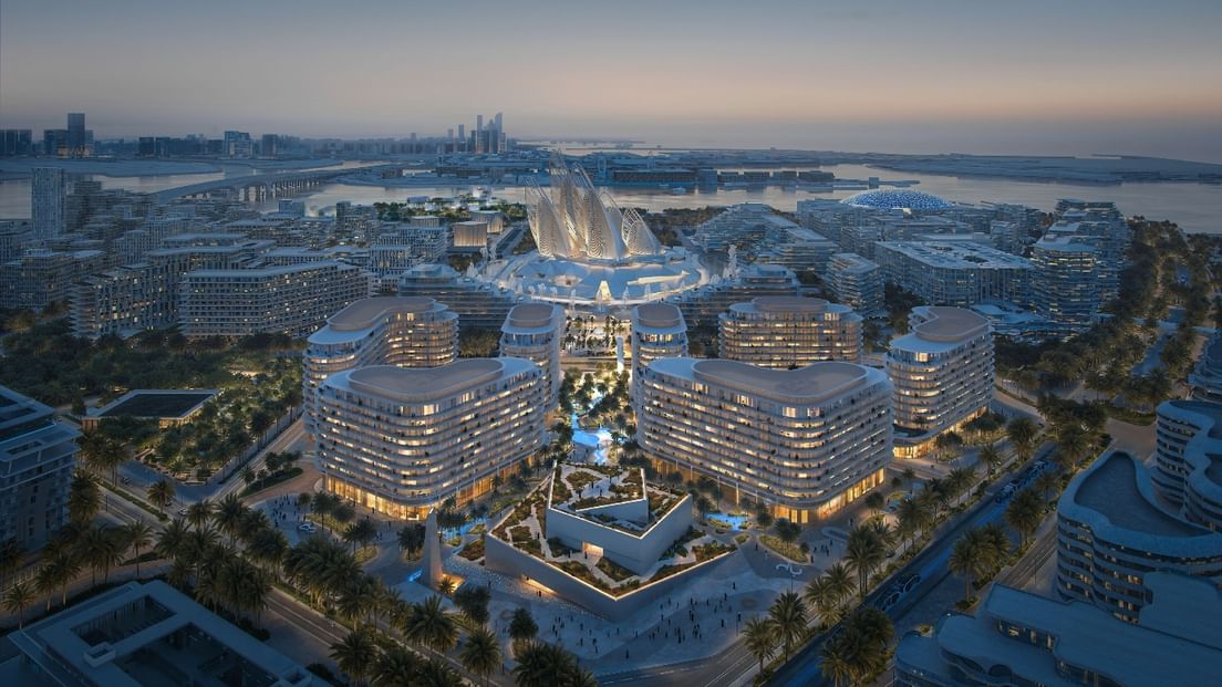 The Row Saadiyat offers residents a front-row vantage point over the UAE’s celebrated cultural institutions