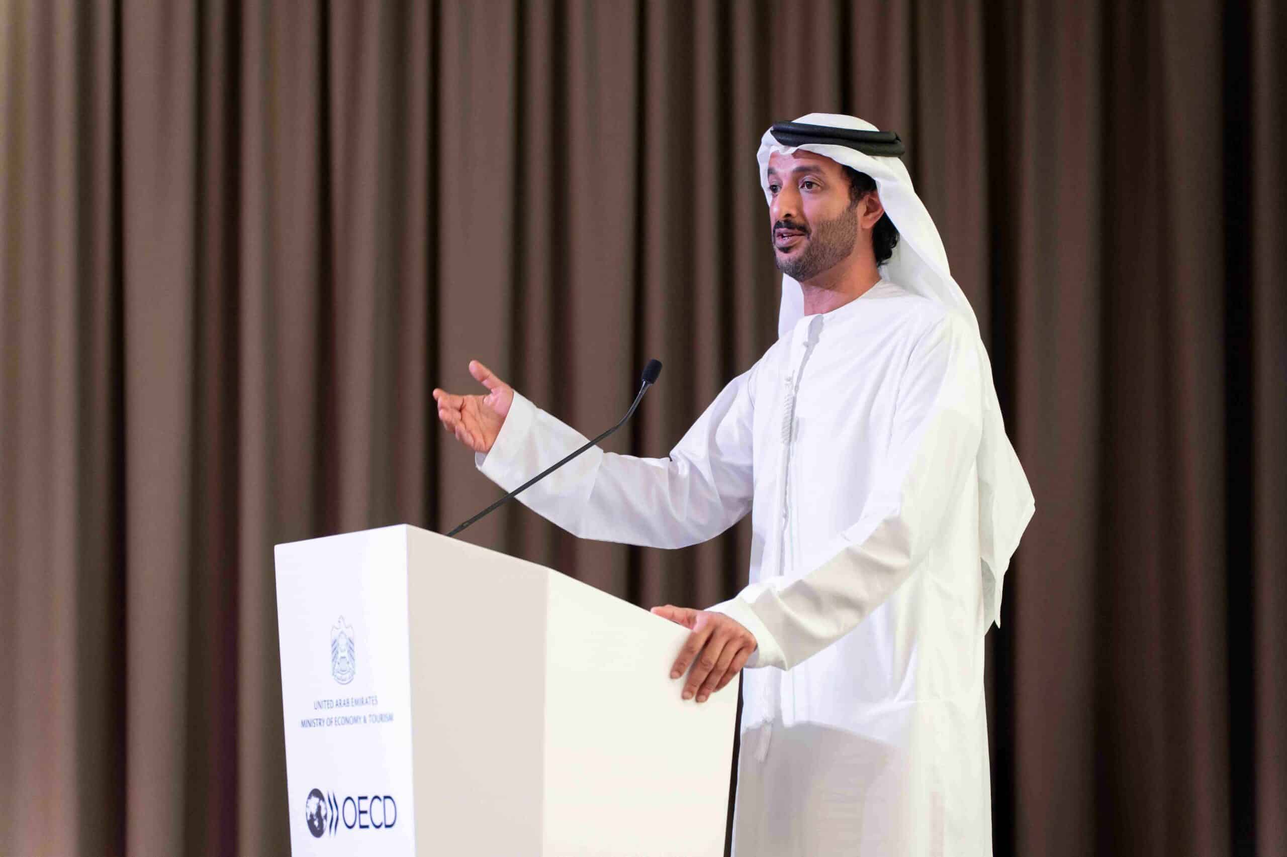 ‘Building Diversified and Connected Economies: Private Sector Strategies,’ in the presence of H.E. Abdulla Bin Touq Al Marri, Minister of Economy and Tourism