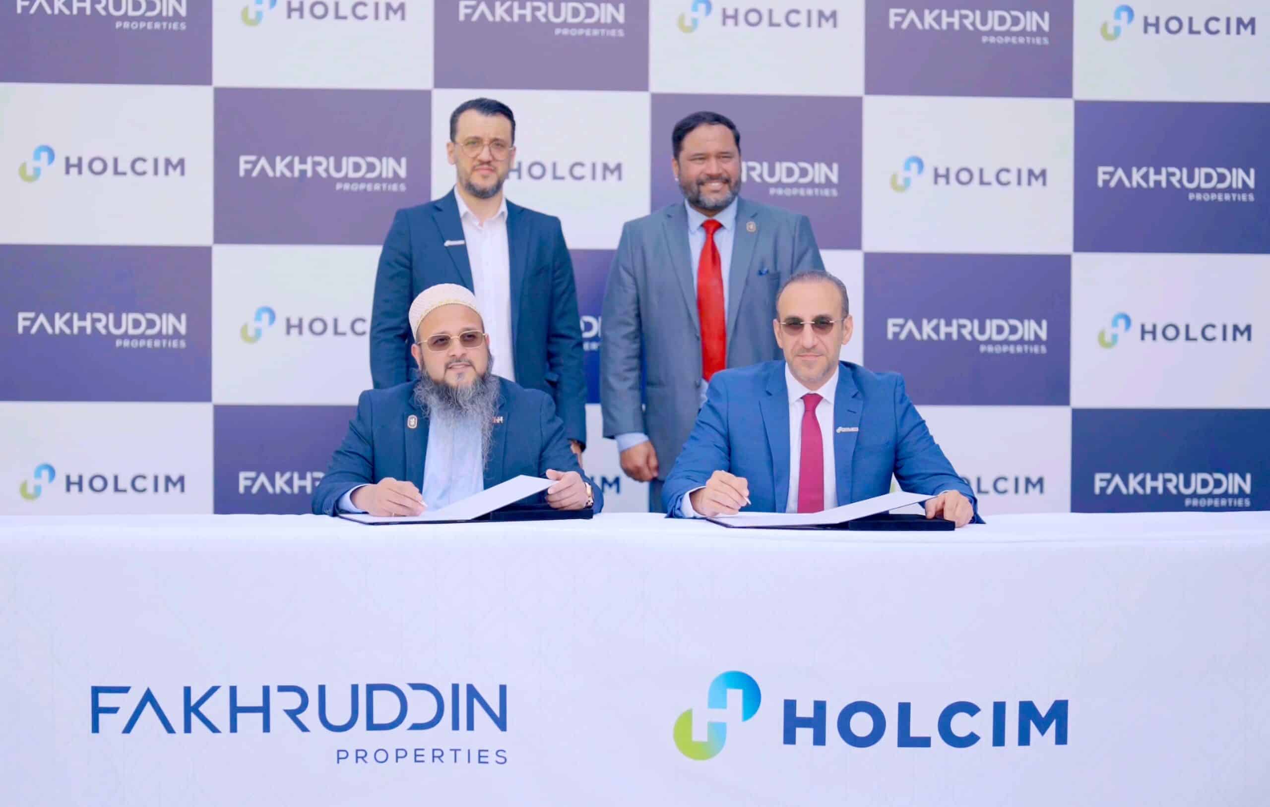 The new partnership marks a significant regional milestone for Holcim as its first MoU signed with a Middle East-headquartered developer