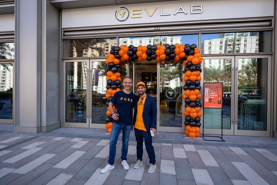 Left to Right-Adam Norris, CEO and Founder of Pure Electric, and Kevin Chalhoub, CEO and founder of EV LAB