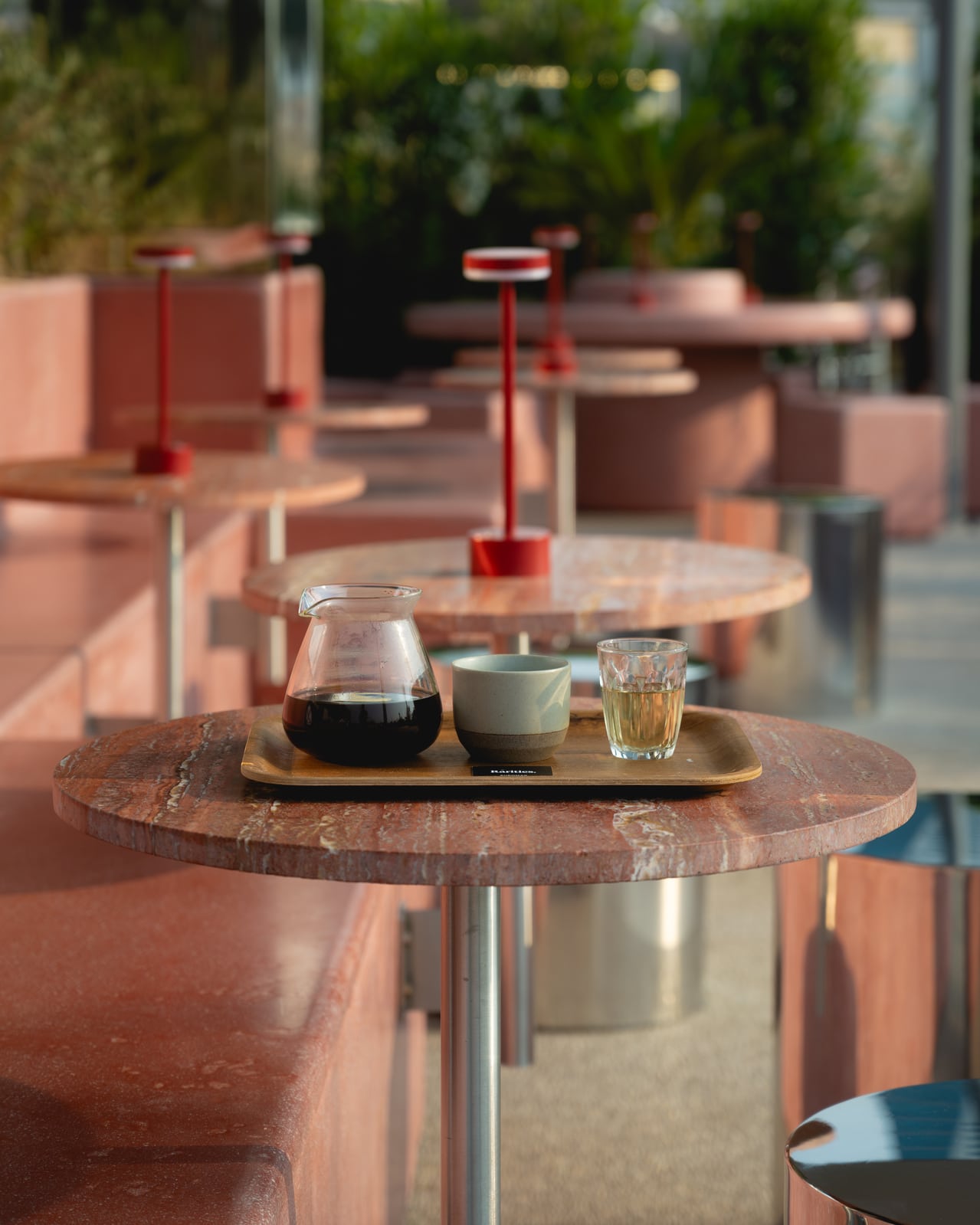 The Rarities menu reflects the journey from origin to cup