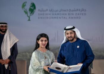 AlDhabi AlMheiri Wins First Place in the Youth Environmental Advocates Category at the Sheikh Hamdan bin Zayed Environmental Award