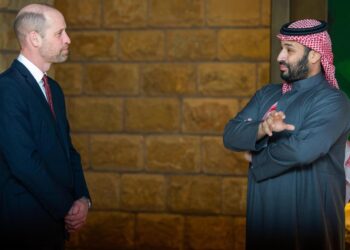Saudi Arabia’s Crown Prince Hosts Prince of Wales at Diriyah’s At-Turaif District