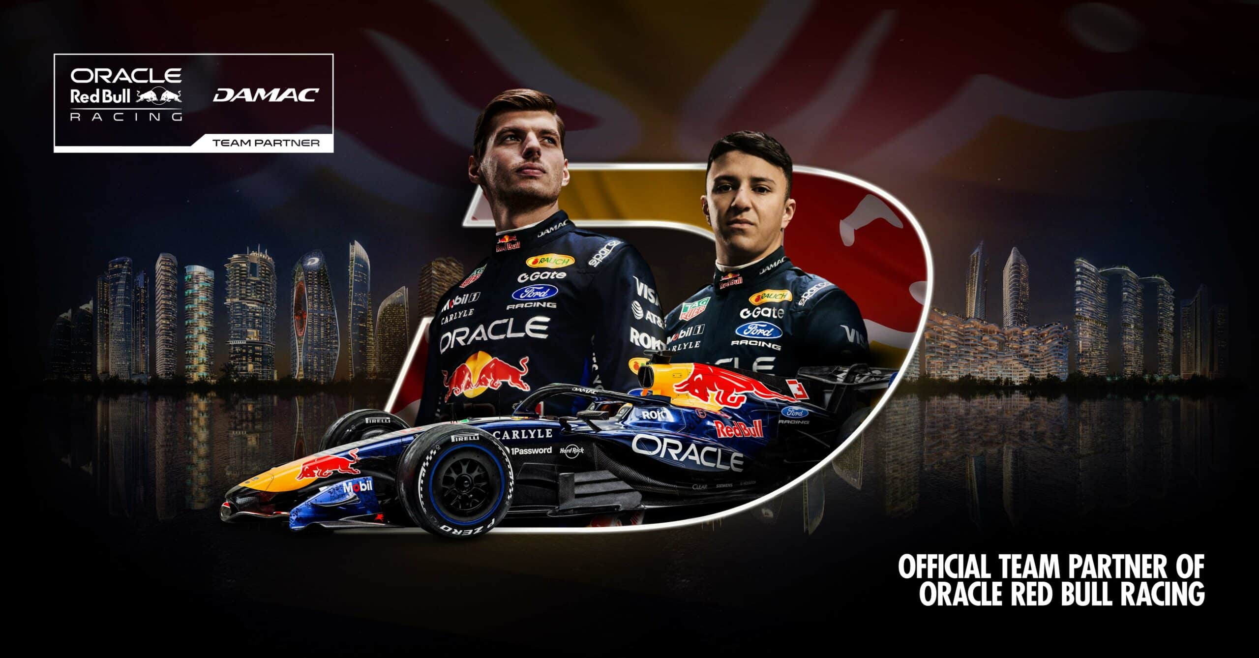 DAMAC Properties Announces Long-Term Global Partnership with Oracle Red Bull Racing