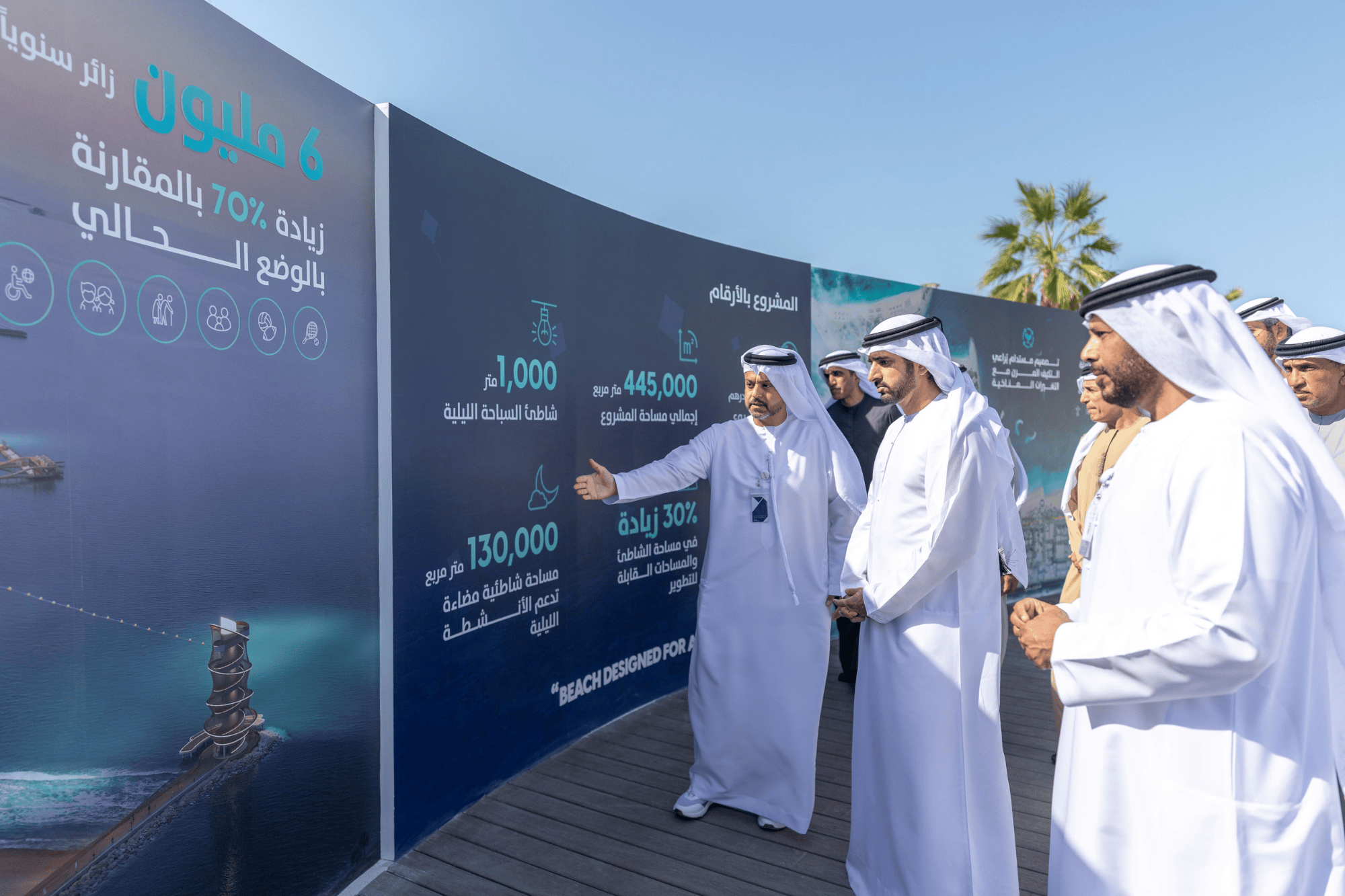 Sheikh Hamdan Bin Mohammed Has Endorsed A Comprehensive Master Plan For The Redevelopment Of Umm Suqeim Beach