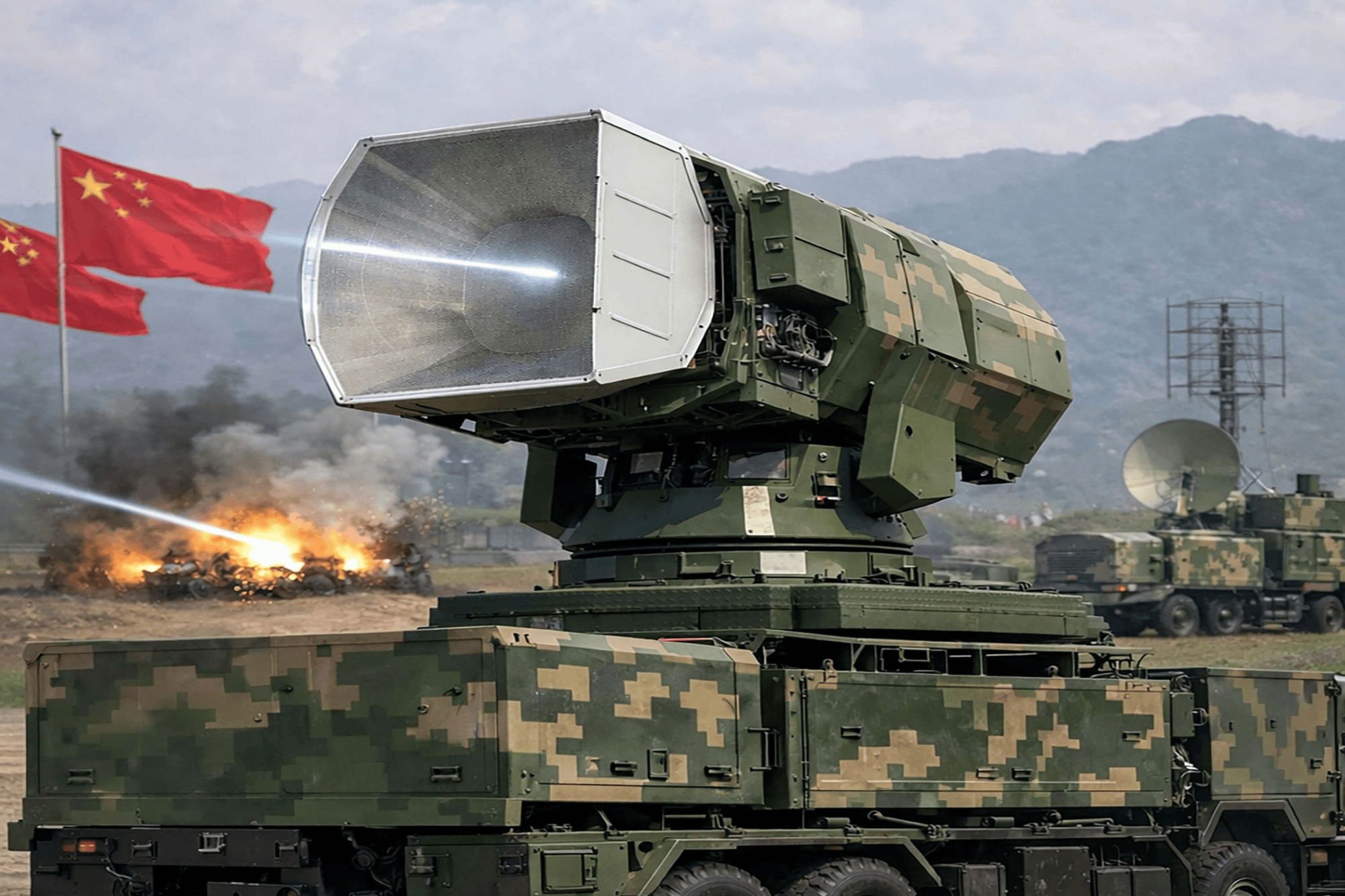 China Reveals New High-Power Microwave Weapon