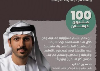 Binghatti Holding Contributes AED 100 Million to Mother of the Nation Endowment for Orphans
