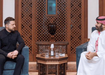 HRH the Crown Prince, Ukrainian President Meet in Jeddah to Discuss Middle East Escalation, Ukrainian Crisis