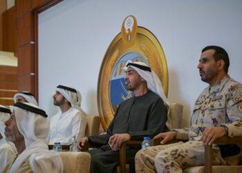 Mohamed bin Zayed Al Nahyan Visits UAE Ministry of Defence