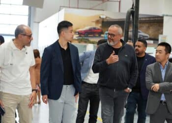 Jacky Xu, Managing Director of MG Motor Middle East, visits Dubai’s service centre and showroom, reviewing operations and progress on the new flagship showroom