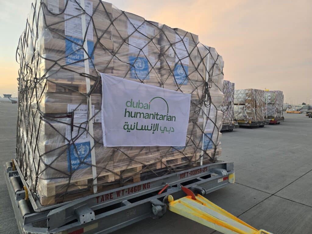 Dubai Humanitarian Airlifts Critical Medical Supplies from WHO, MSF, and UNICEF to Afghanistan under Mohammed bin Rashid’s Directives