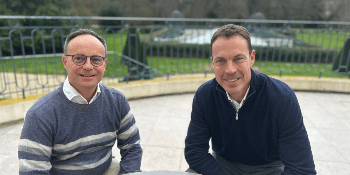 left to right Eric Beranger Fenouillet and Tom de Waele