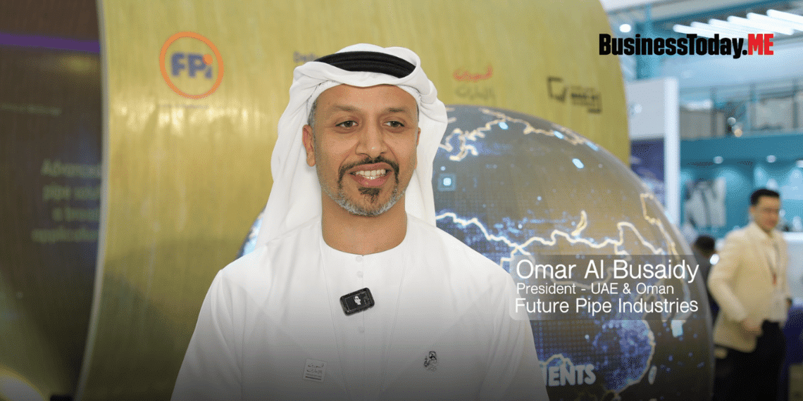Interview with Omar Al Busaidy at MITTE UAE 2026 | Global Leadership in Composite Piping