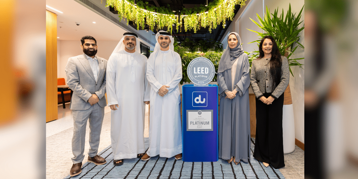 du HQ Achieves Second-highest LEED Platinum Rating Globally, Setting New Regional Sustainability Benchmark