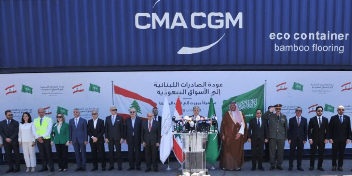 Saudi Ambassador to Lebanon Announces Resumption of Lebanese Exports to Saudi Markets