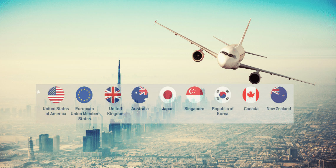 UAE Visa-on-Arrival Facility Extended to Nationals of Six Countries Residing Abroad