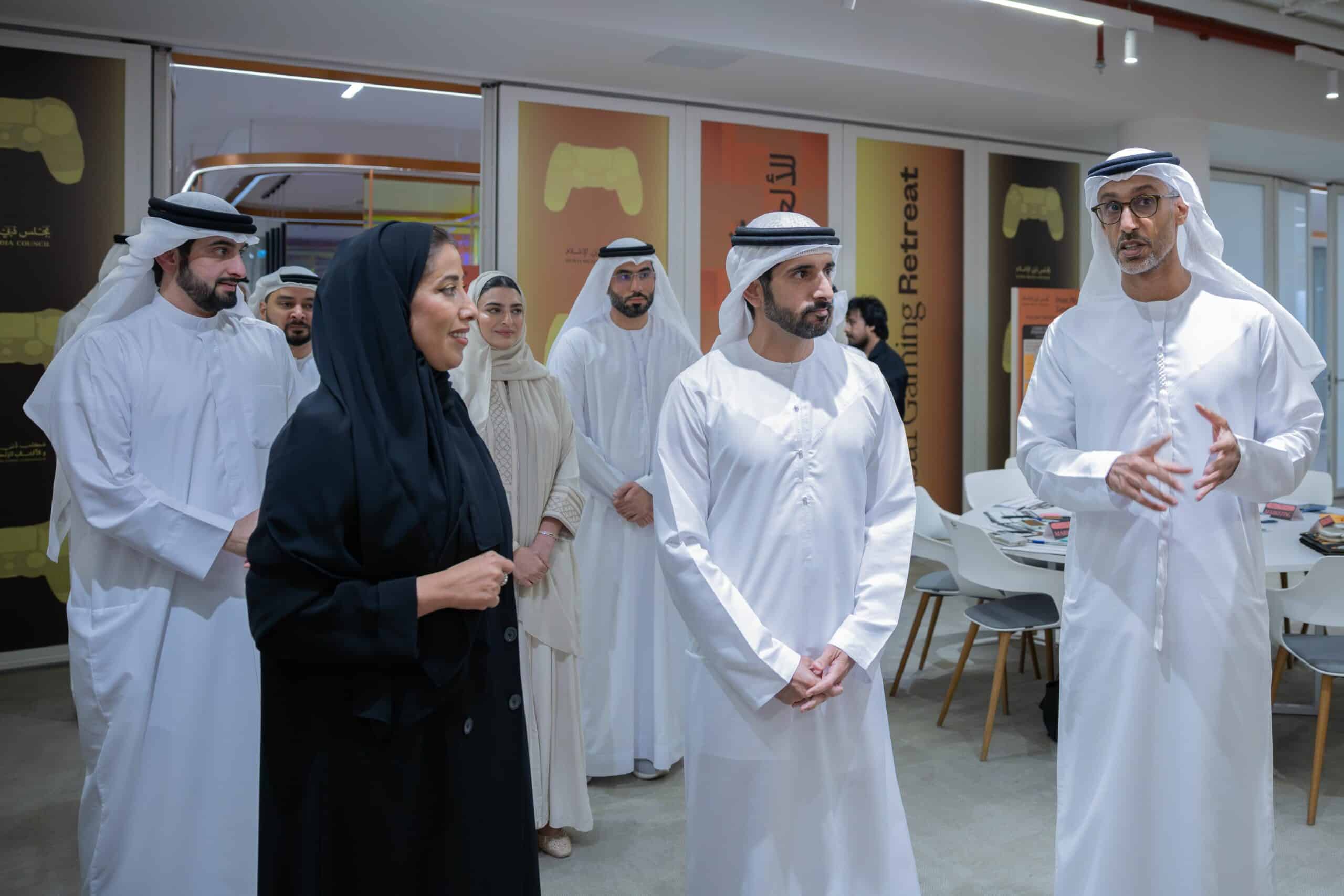 Hamdan Bin Mohammed Meets with Global Gaming Leaders at Dubai Gaming Retreat