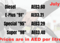 UAE Fuel Price Committee Announces July Fuel Prices